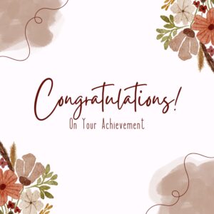 Congratulations Gift Card