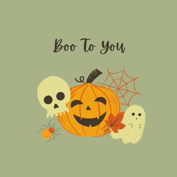 Happy halloween gift card