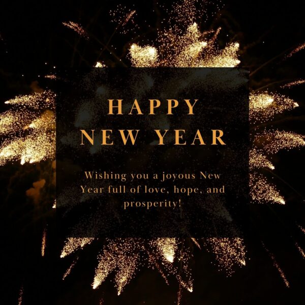 Carte cadeau bonne année