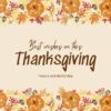 Carte cadeau joyeux thanksgiving