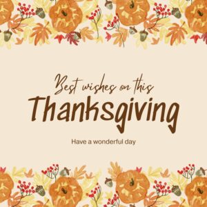 Happy Thanksgiving Gift Card